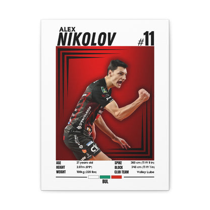 Alex Nikolov - Wooden Canvas Poster