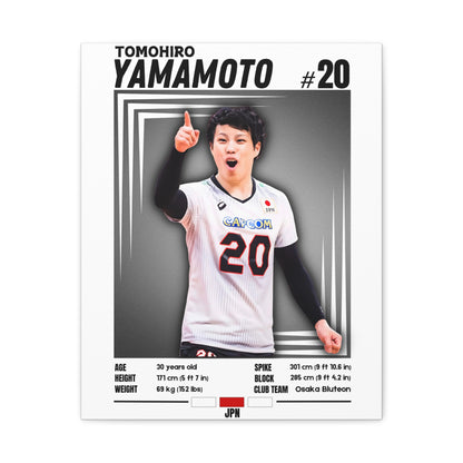 Tomohiro Yamamoto - Wooden Canvas Poster