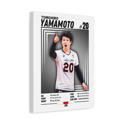 Tomohiro Yamamoto - Wooden Canvas Poster