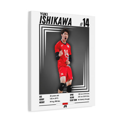 Yuki Ishikawa - Wooden Canvas Poster